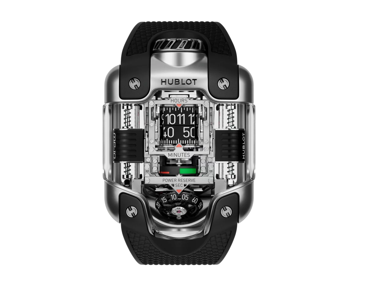 MP-10 Tourbillon Weight Energy System Titanium: Hublot watch